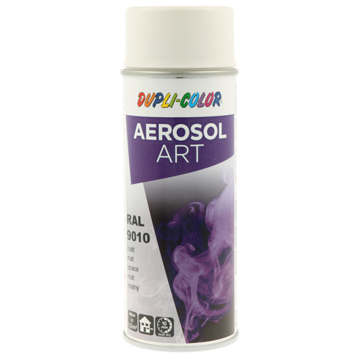Dupli Color Aerosol-Art matt 400 ml 741548 RAL 9010 reinweiss